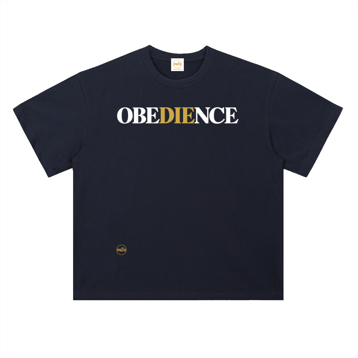 PS23 Obedience Heavyweight Drop Shoulder Cotton T-Shirt
