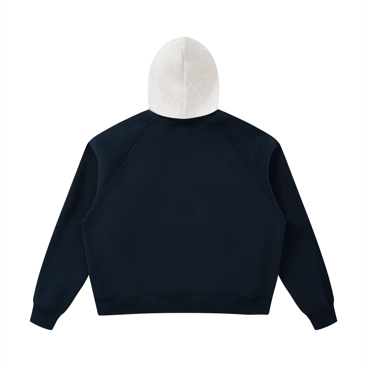 PS23 Hebrew Great is Thy Faithfulness Unisex Fleece Raglan Color Block Hoodie
