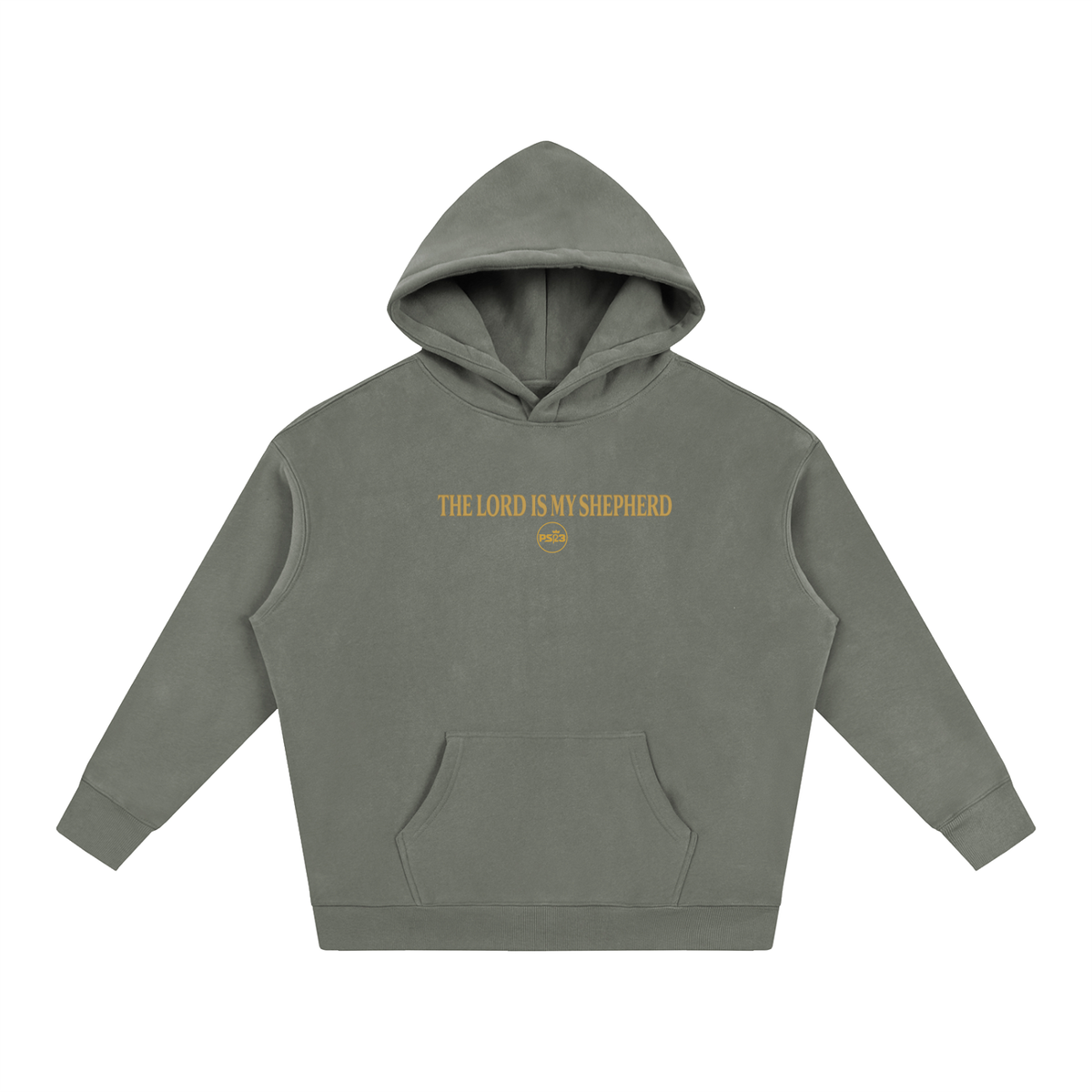 PS23 The Lord is my shepherd Oversize Fleeced Hoodie