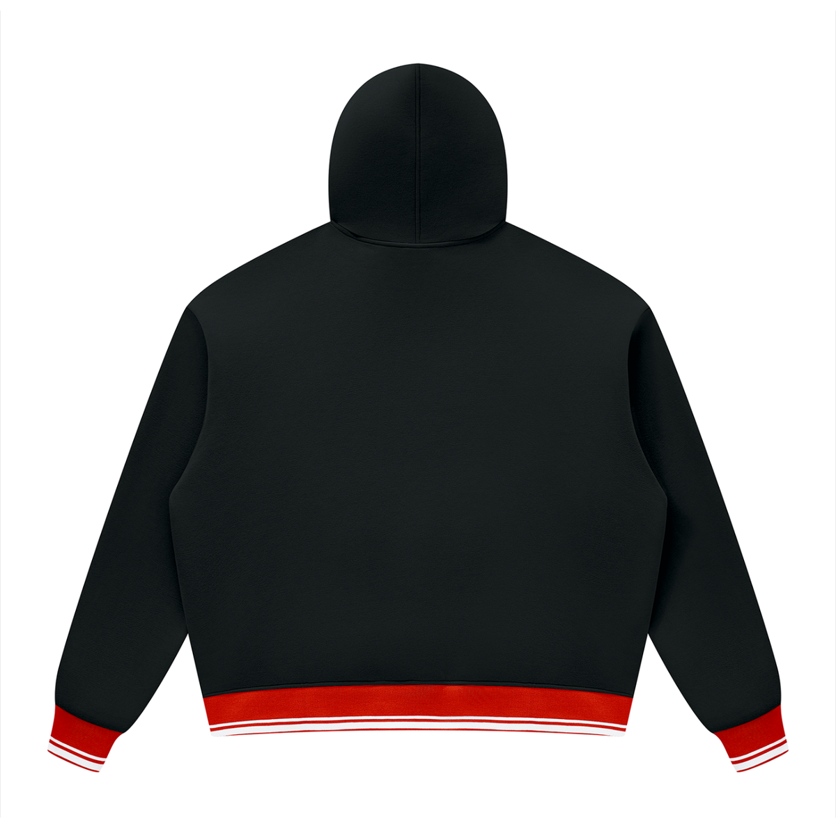 PS23 Bilingual Concept ABIDE Unisex Oversized Color Block Fleece Hoodie
