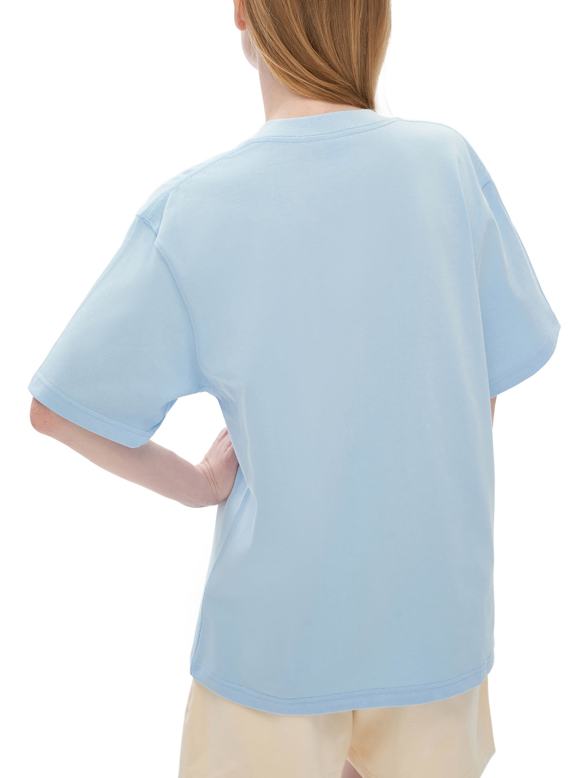 PS23 FREESONER Heavyweight Drop Shoulder Cotton T-Shirt