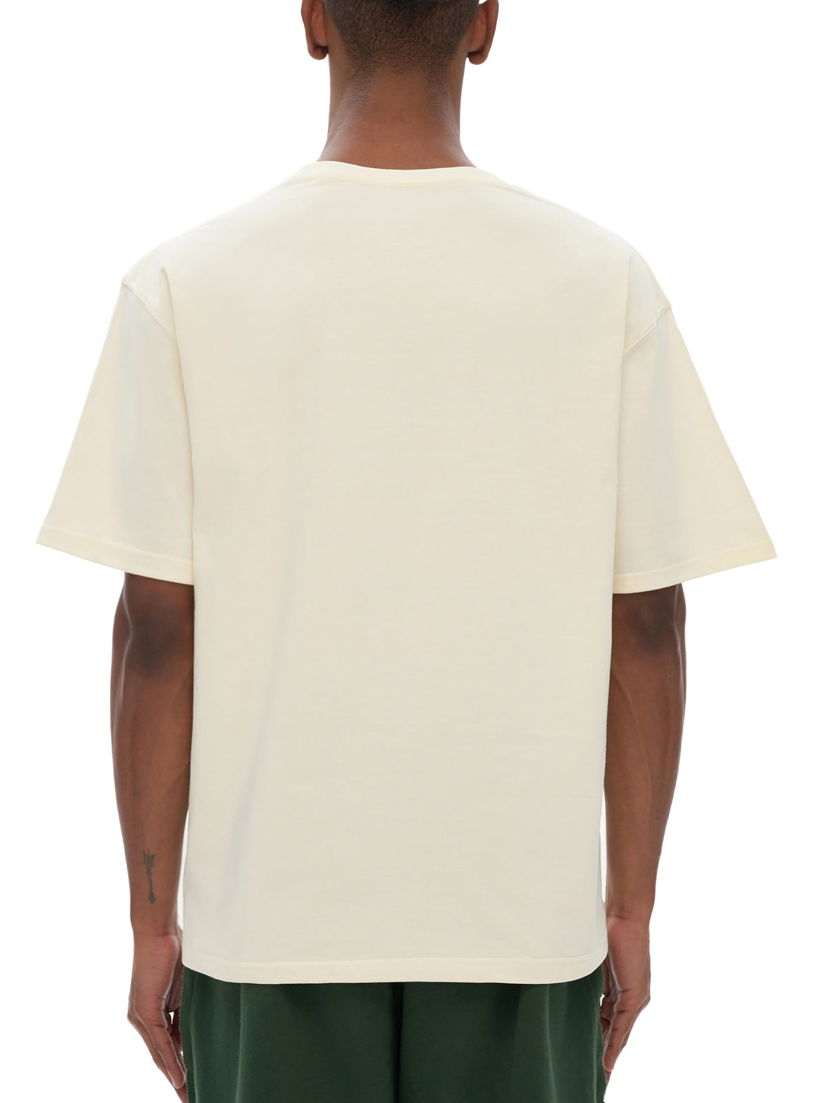 PS23 Brokenstored Gold Heavyweight Drop Shoulder Cotton T-Shirt