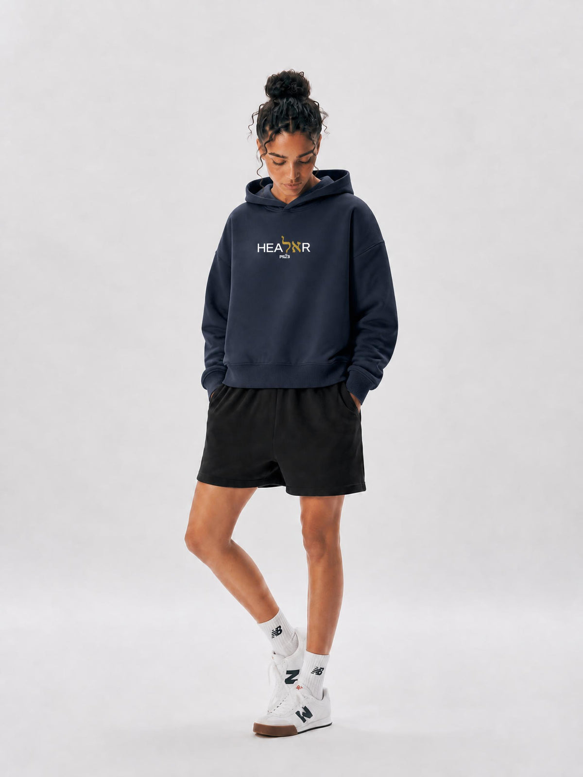 PS23 bilingual Healer Women’s Vintage Wash Heavyweight Hoodie