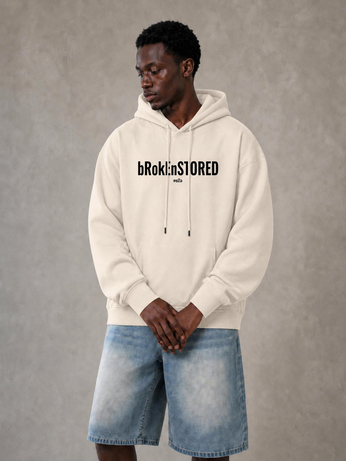 PS23 Brokenstored Streetwear Unisex Fleece Hoodie