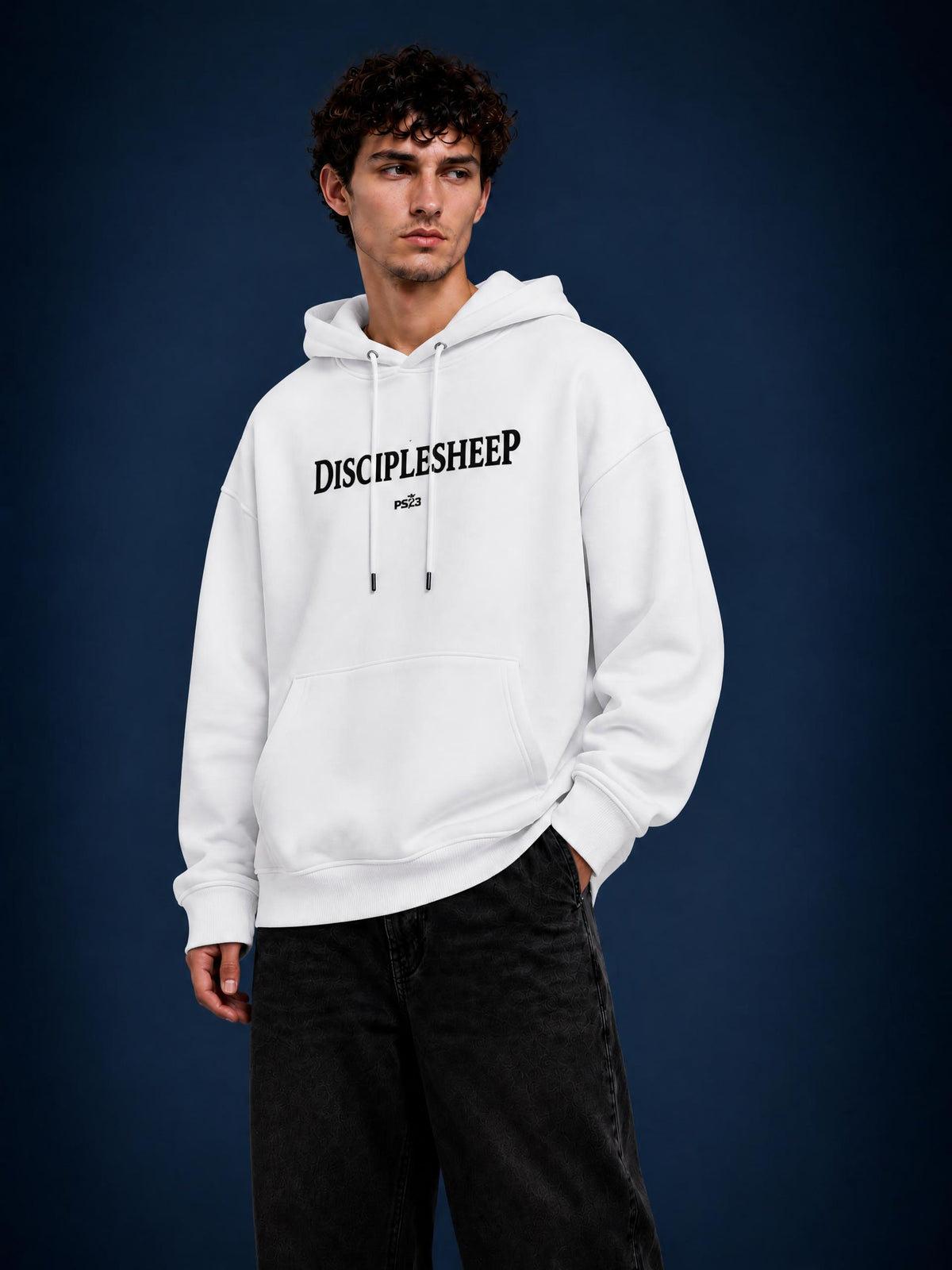 PS23 DisciplesheeP Streetwear Unisex Fleece Hoodie