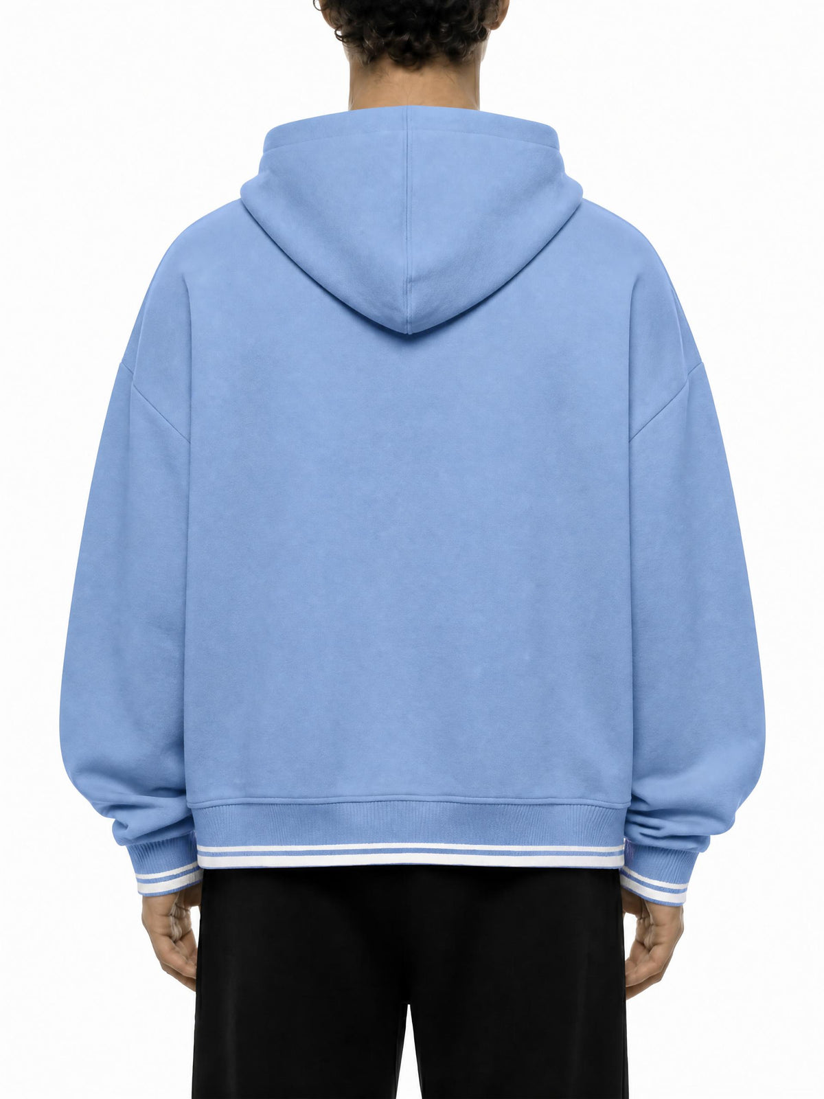 PS23 Hebrew Truth Unisex Oversized Color Block Fleece Hoodie