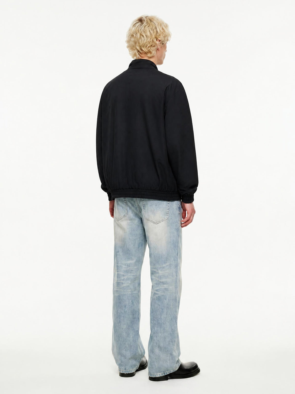PS23 Hebrew hope Stand Collar Bomber Jacket