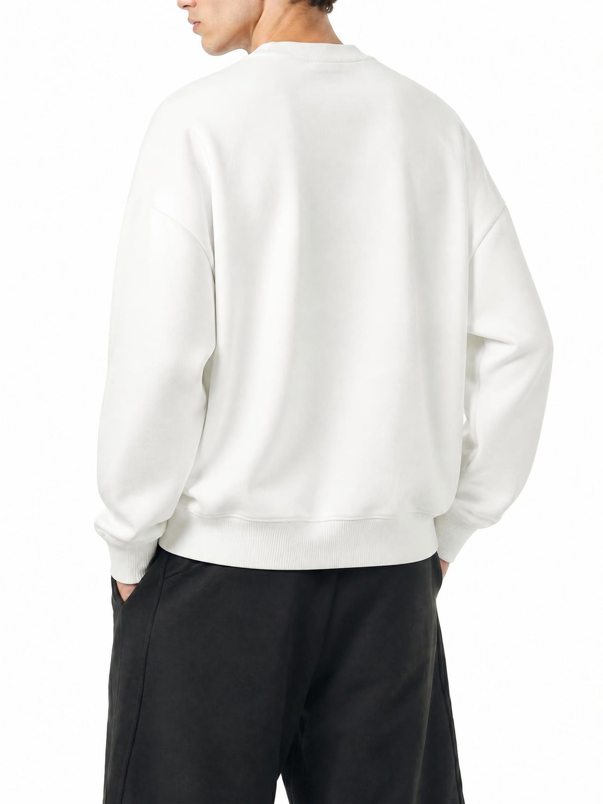 PS23 Hebrew Truth Unisex Oversized V-Neck Sweatshirt