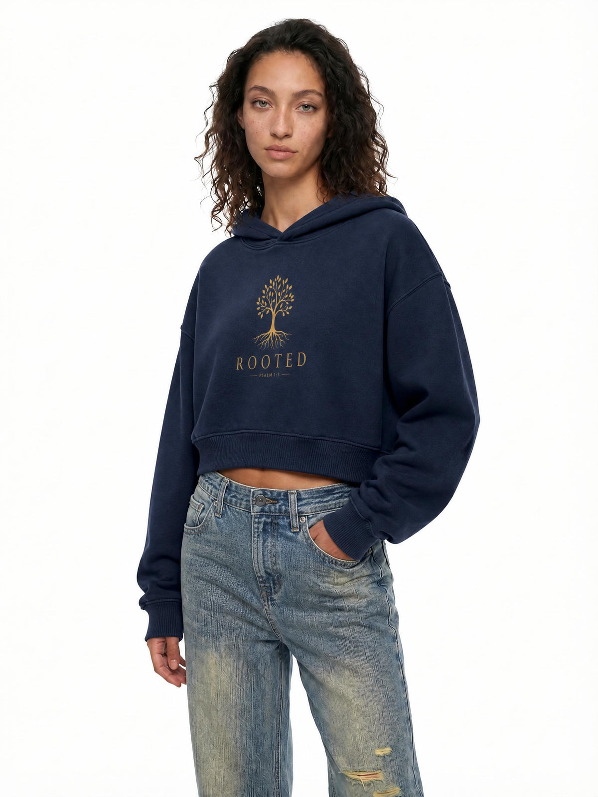 PS23 Rooted Psalm 1:3 Women’s Vintage Wash Heavyweight Hoodie