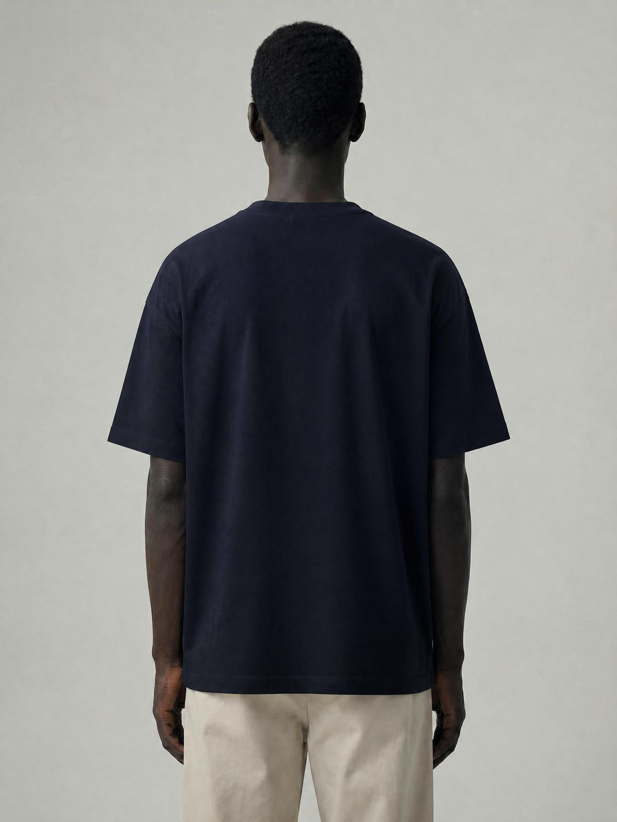PS23 FREESONER Heavyweight Drop Shoulder Cotton T-Shirt