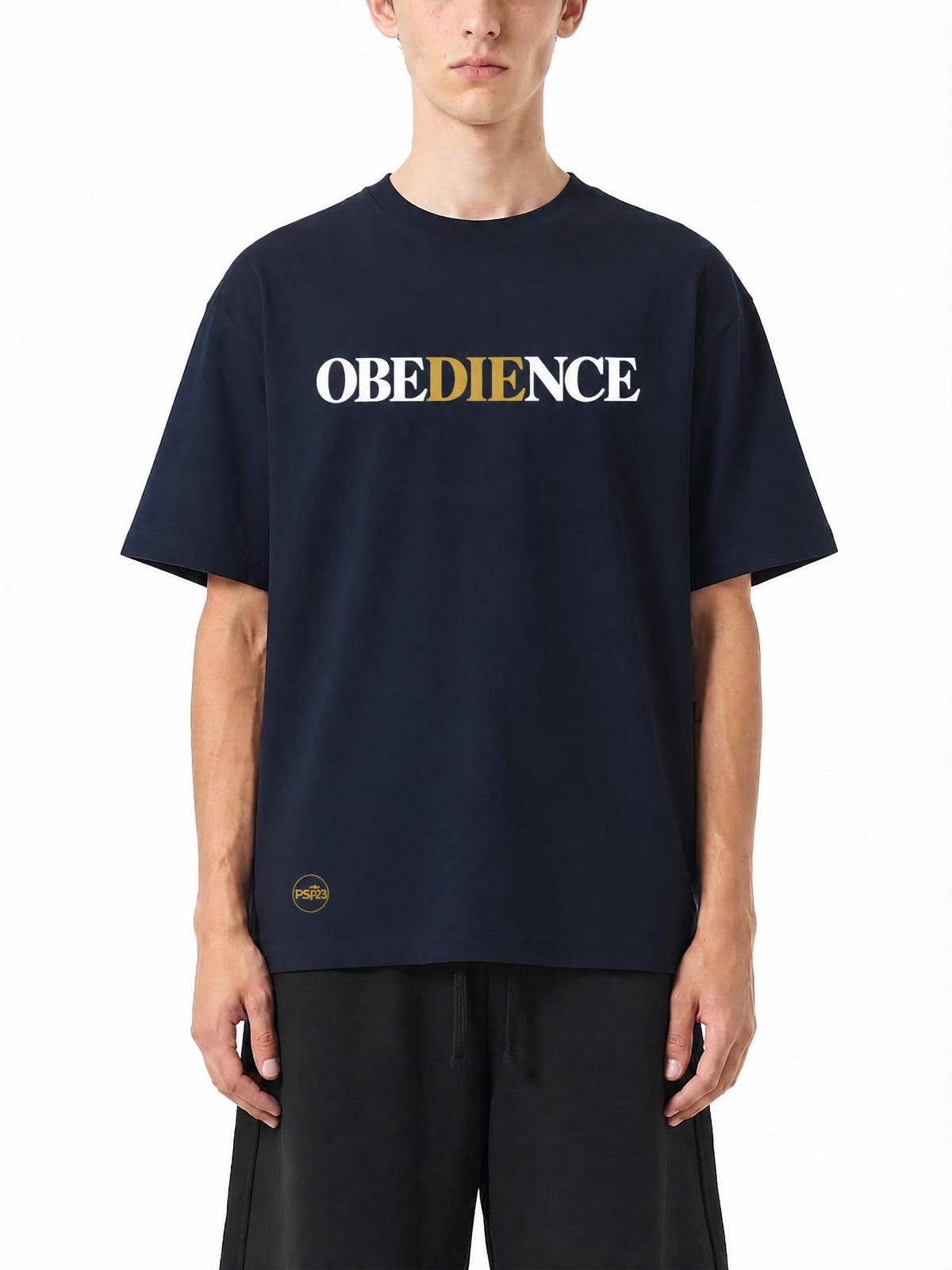PS23 Obedience Heavyweight Drop Shoulder Cotton T-Shirt