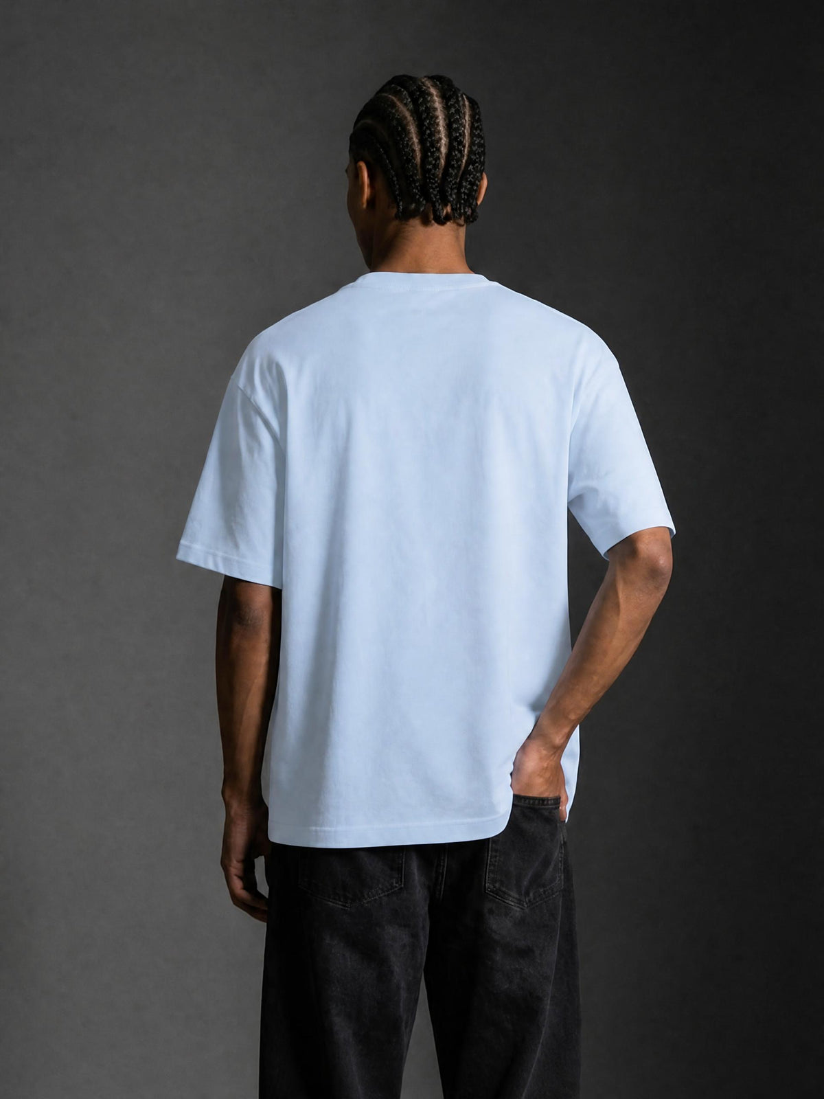 PS23 Brokenstored Heavyweight Drop Shoulder Cotton T-Shirt