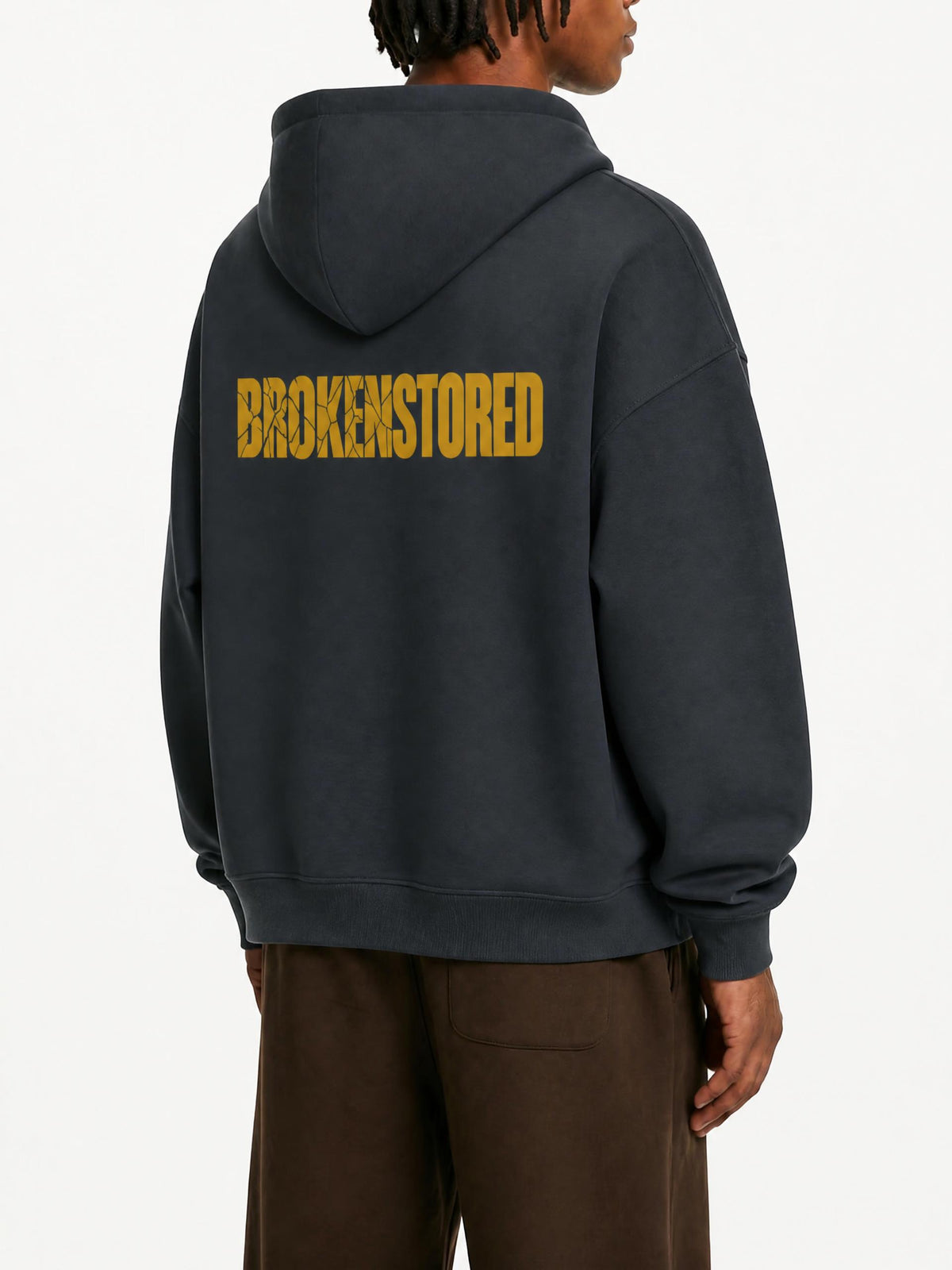 PS23 Brokenstored Rear Essential Heavyweight Hoodie