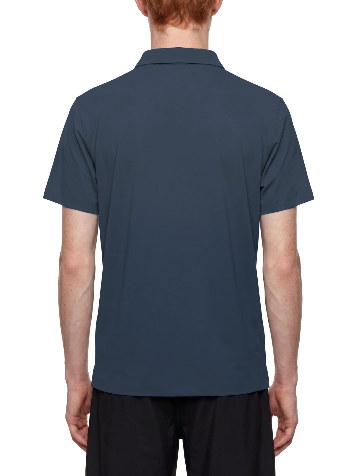 PS23 Sheep Men's Quarter-Zip Performance Polo Shirt
