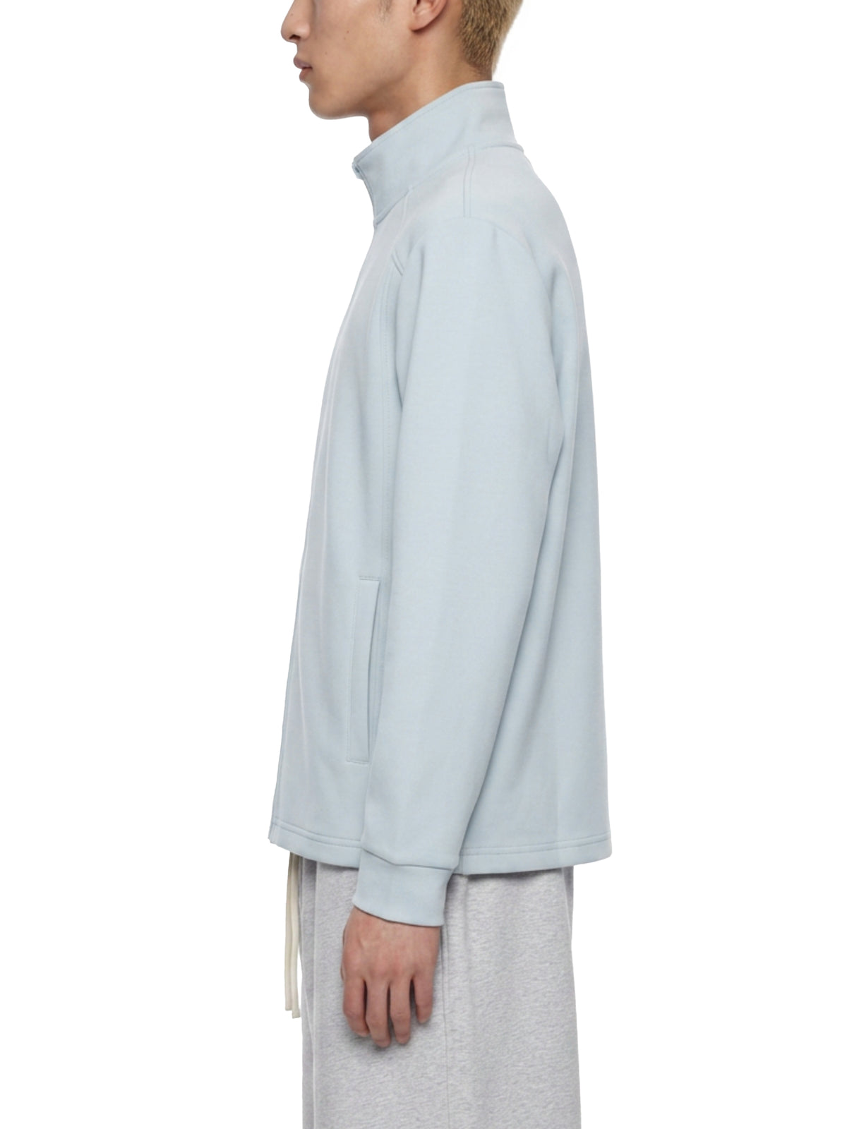 PS23 Bilingual Concept Atoned Unisex Stand Collar Track Jacket